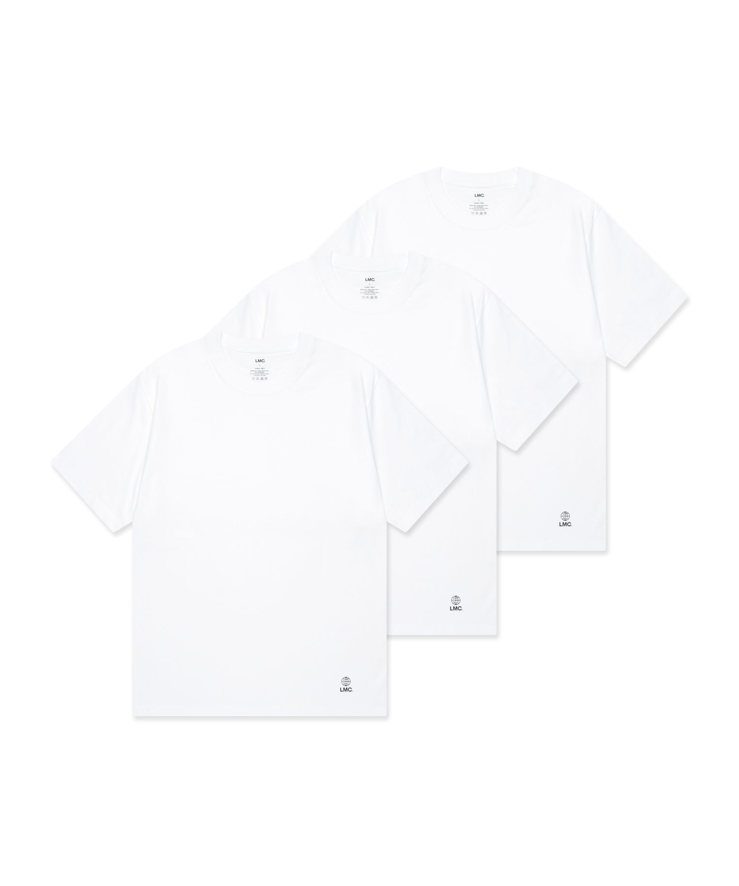 ★LMC★ GLOBE TEE 3PACK white MUSINSA | LMC GLOBE TEE 3PACK white