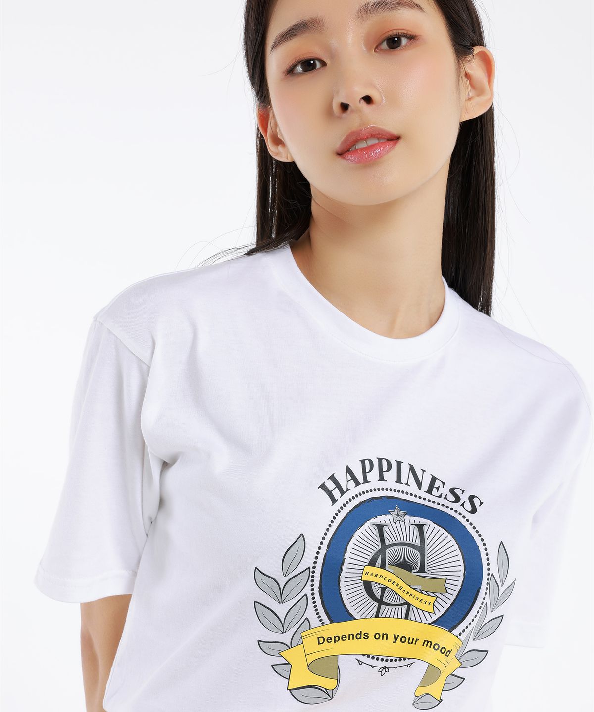 하드코어 해피니스(HARDCORE HAPPINESS) HAPPINESS LOGO TEE