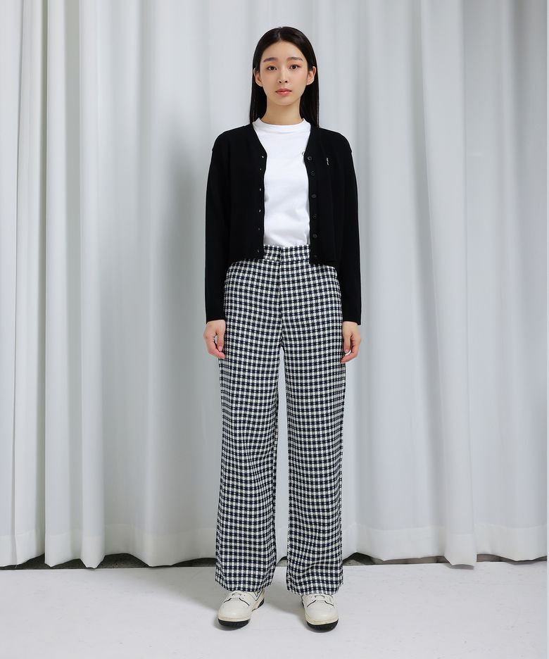 STITCH CHECK SLACKS