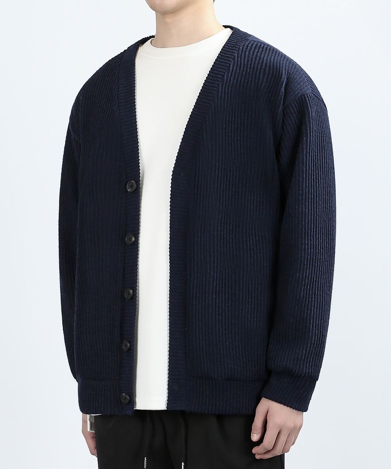 RAVINE TENSION CARDIGAN (NAVY)