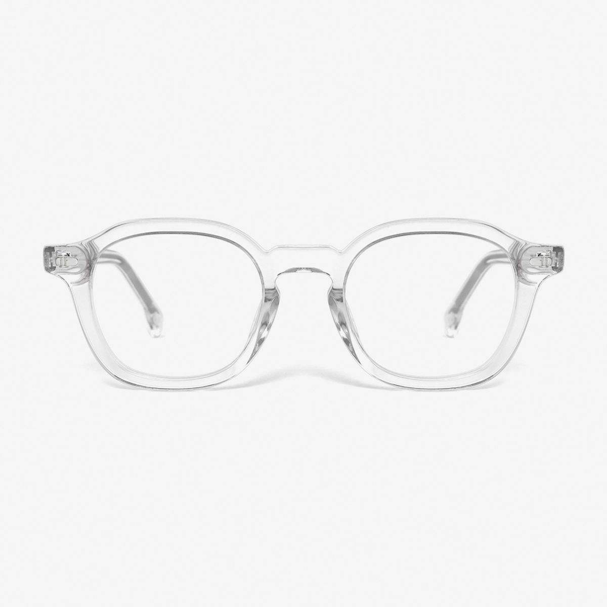 알로아이웨어(ALO EYEWEAR) [ALOXROUNZ] 볼드 프렌치 스퀘어 ARA7104 C4 투명 클리어