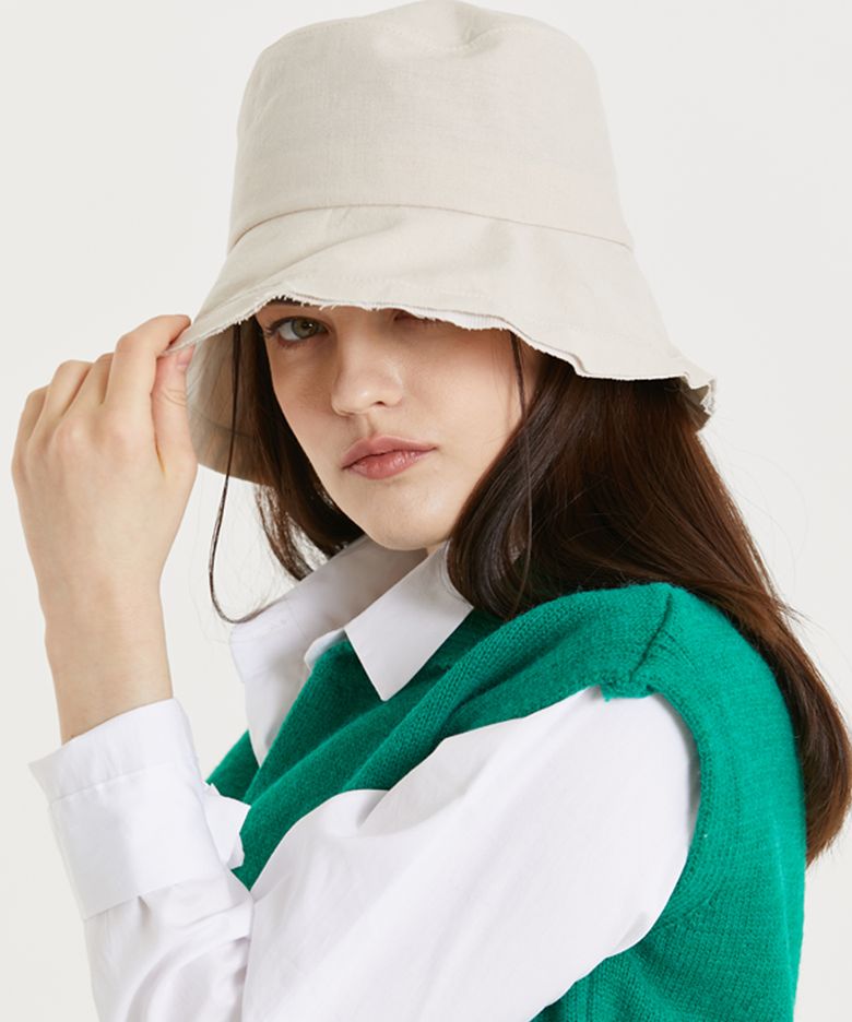 MODERN BUCKET HAT_BEIGE