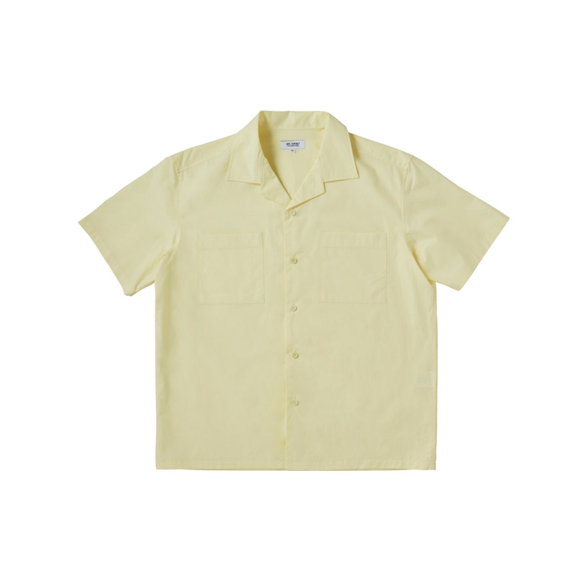아르스 콘택트(ARSCONTACT) Raw Shirts, Lemon Chiffon