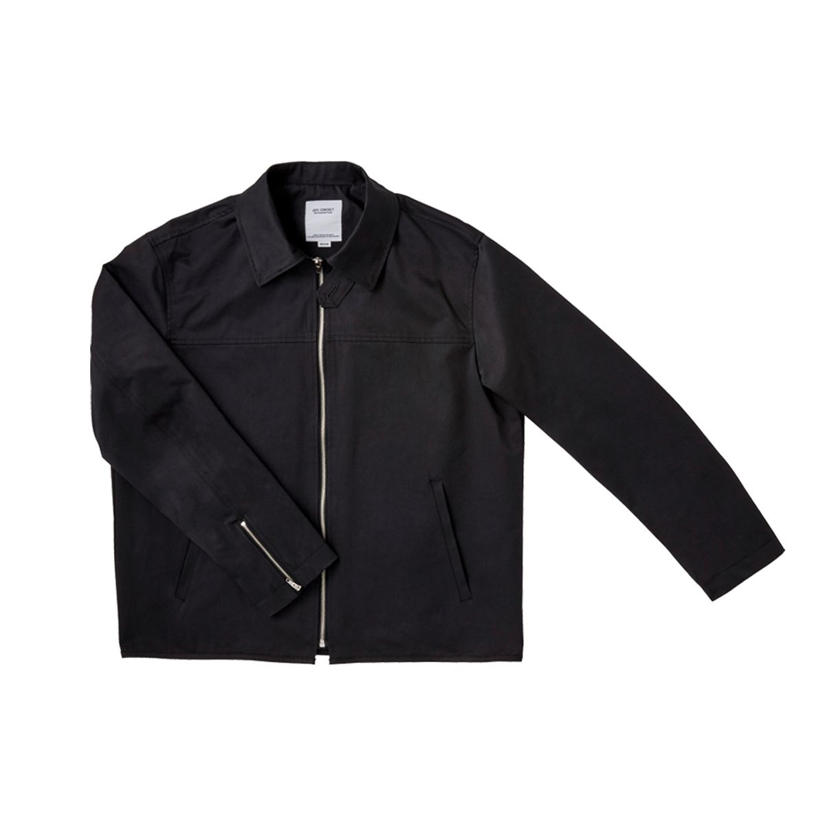 아르스 콘택트(ARSCONTACT) Tw Relaxed Trucker Jacket Black