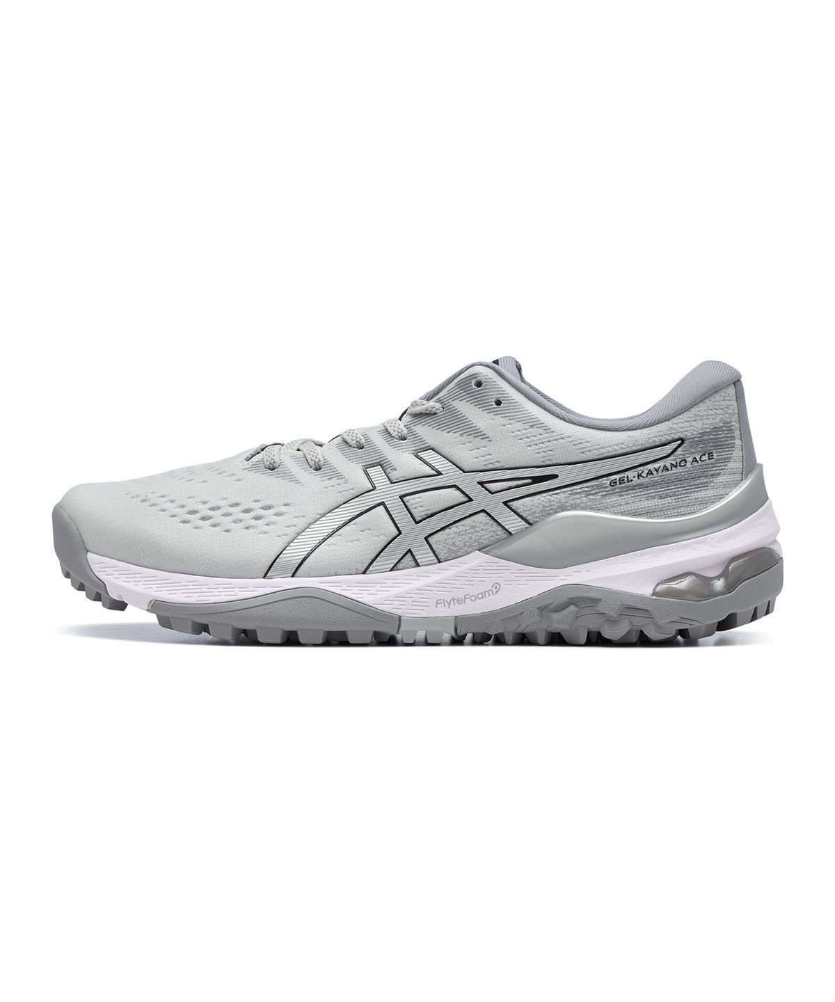 아식스 골프(ASICS GOLF) 젤-카야노-에이스 - 글래시어 그레이:퓨어 실버