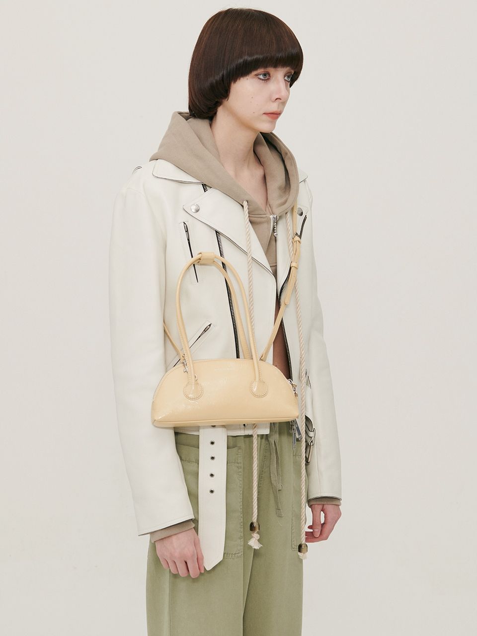 MUSINSA | MARGESHERWOOD BESSETTE SHOULDER+STRAP_butter crinkle