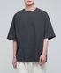 엑스트라 오버사이즈 래글런 티셔츠 [다크 그레이]
