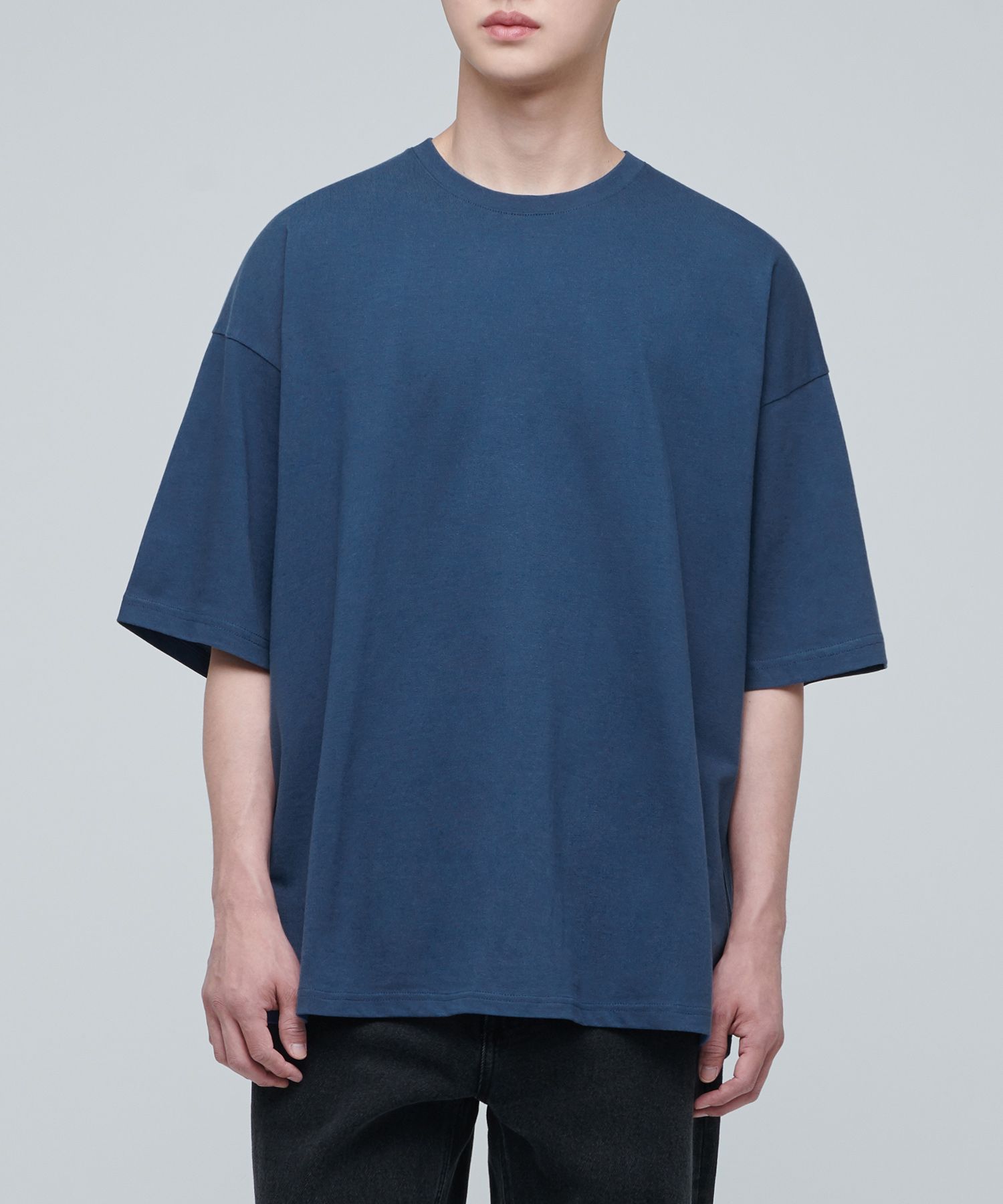 MUSINSA | MUSINSA STANDARD Extra Oversized Crew Neck Short