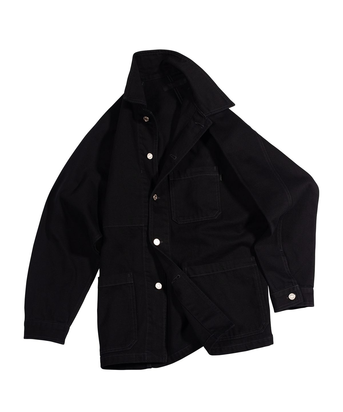 올드비(OLDBE) VTG 데님 초어코트 BK