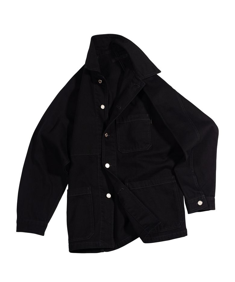 VTG 데님 초어코트 BK