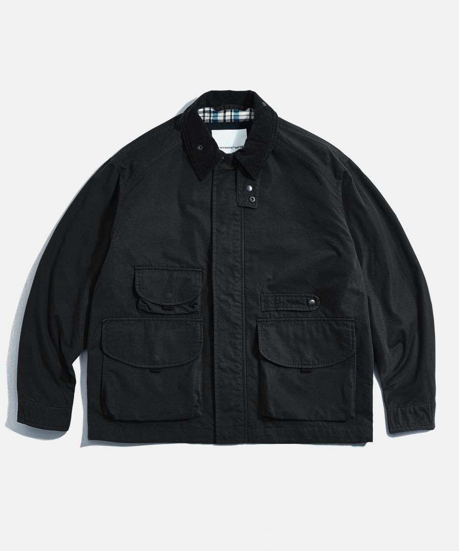 MUSINSA | ESPIONAGE Short Hunting Jacket Black