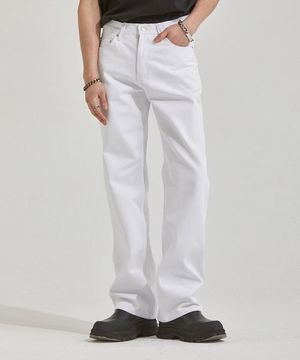 데일리 와이드 진 (WHITE)