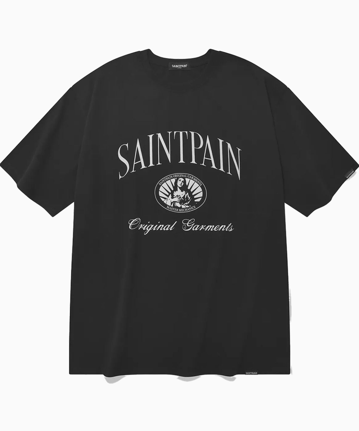 세인트페인(SAINTPAIN) SP 그레이스풀 티셔츠-블랙