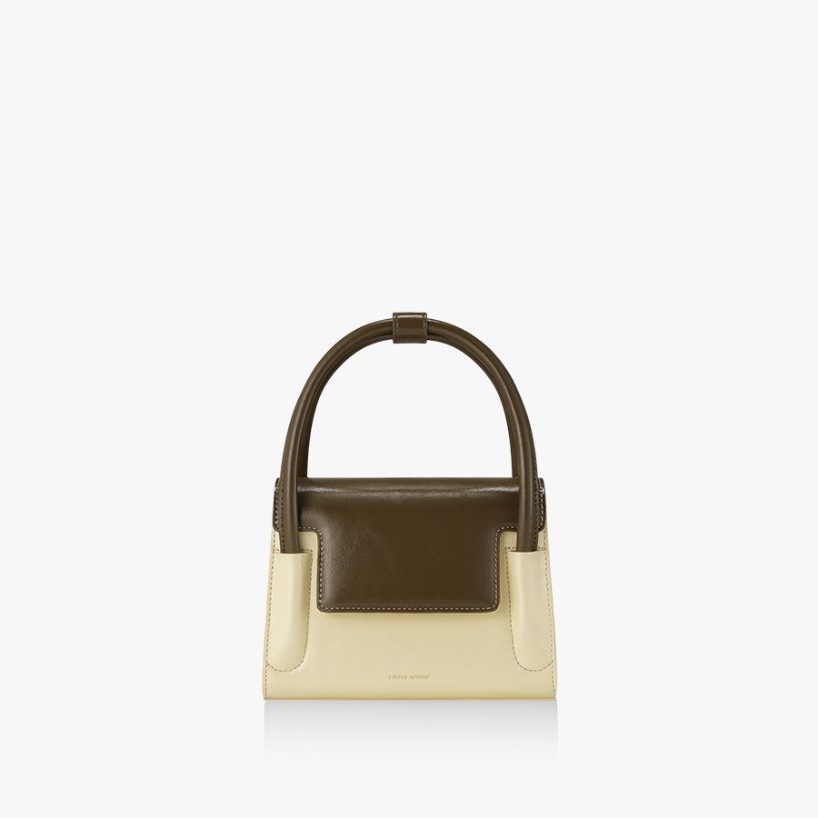 MUSINSA公式 | FINDKAPOOR MARTY BAG 18 CRINKLED - IVORY BROWN