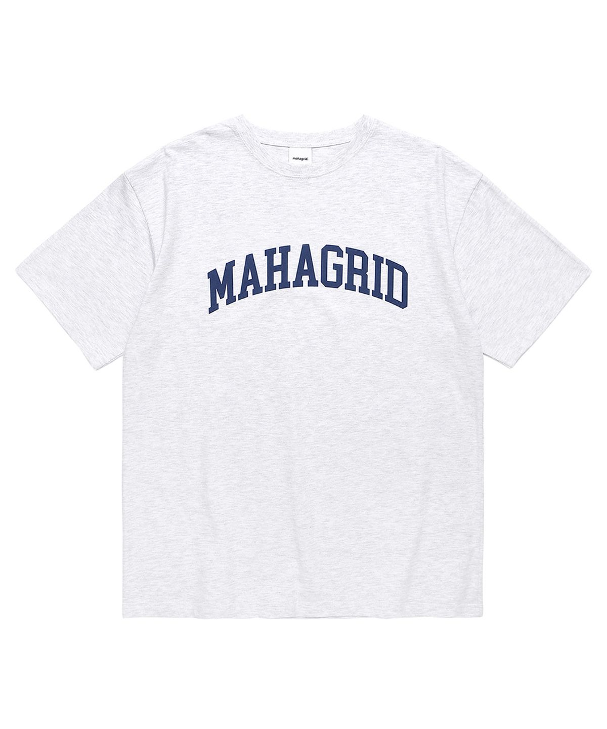 마하그리드(MAHAGRID) VARSITY LOGO TEE LIGHT GREY(MG2CMMT501A)