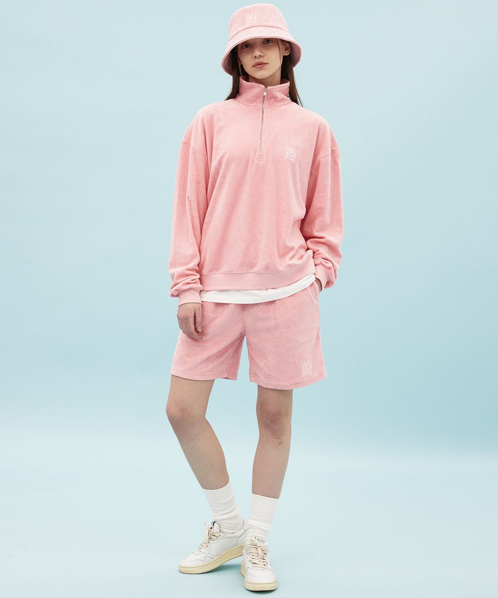 테리 숏 팬츠 핑크