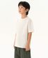 릴렉스드 크루 넥 티셔츠 [크림]