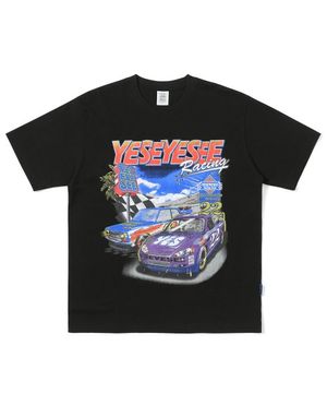 Racing 22 Tee Black
