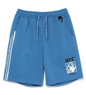 UFC UT SSEP 그래픽 쇼츠 블루 U1SPT1121BL
