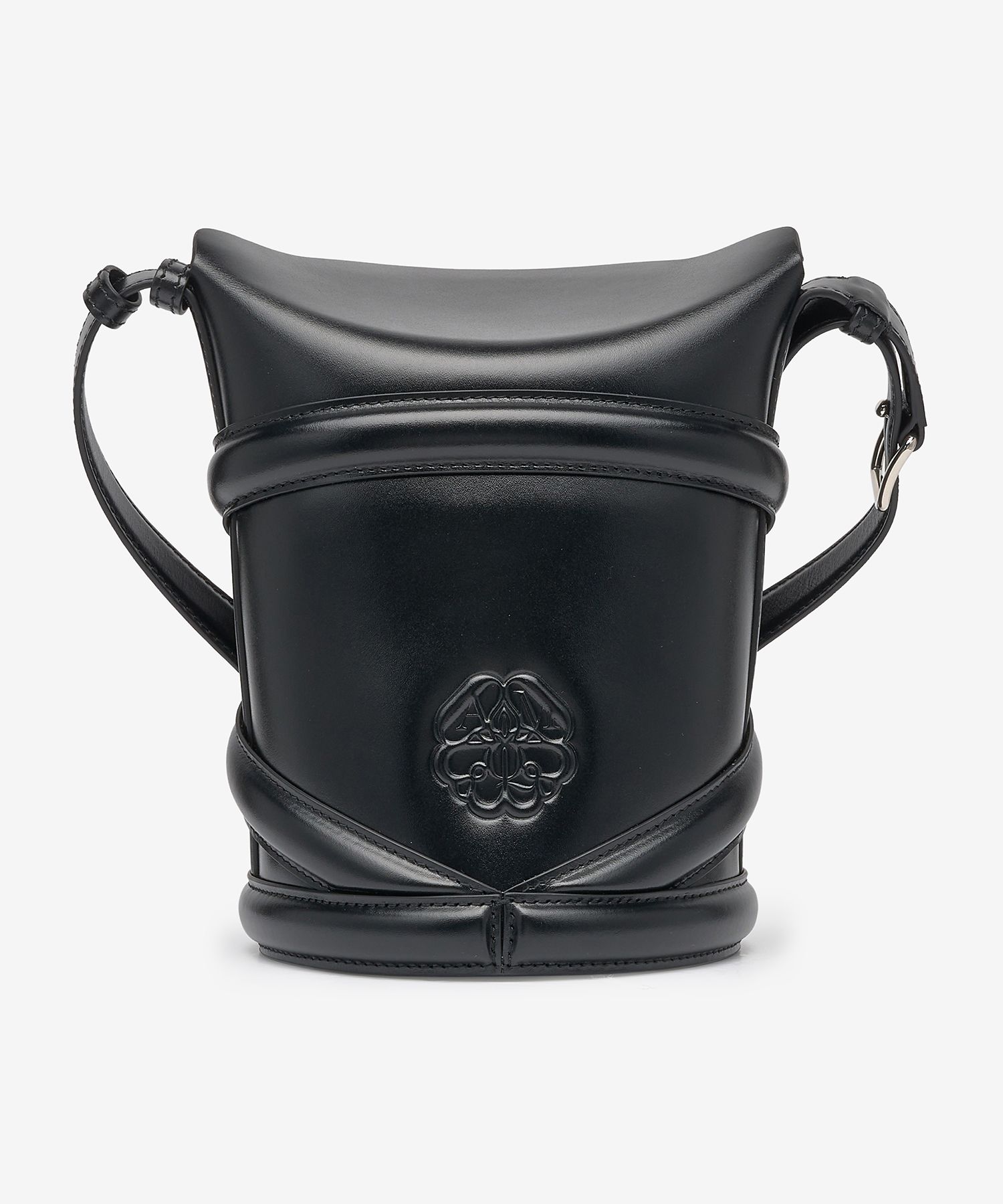 MUSINSA ALEXANDER McQUEEN Curve shoulder bag Black