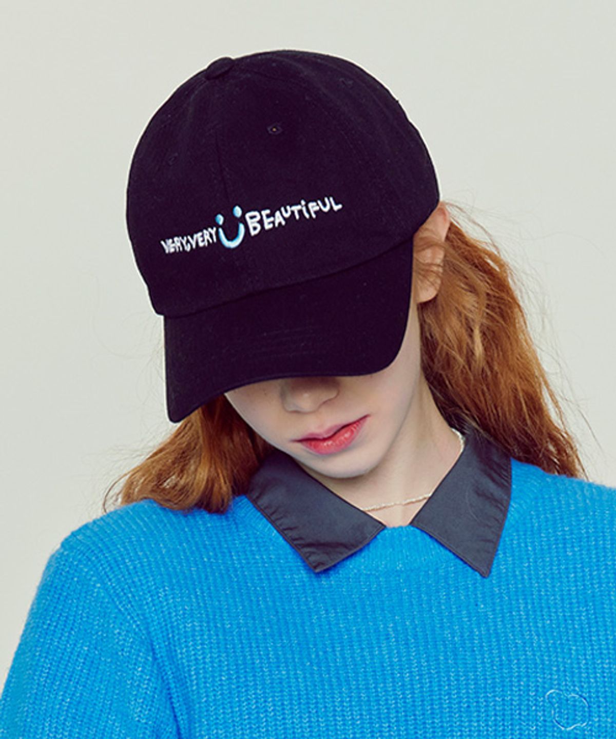 이지지(EEGEEGEE) Ververy Ball Cap [Black]