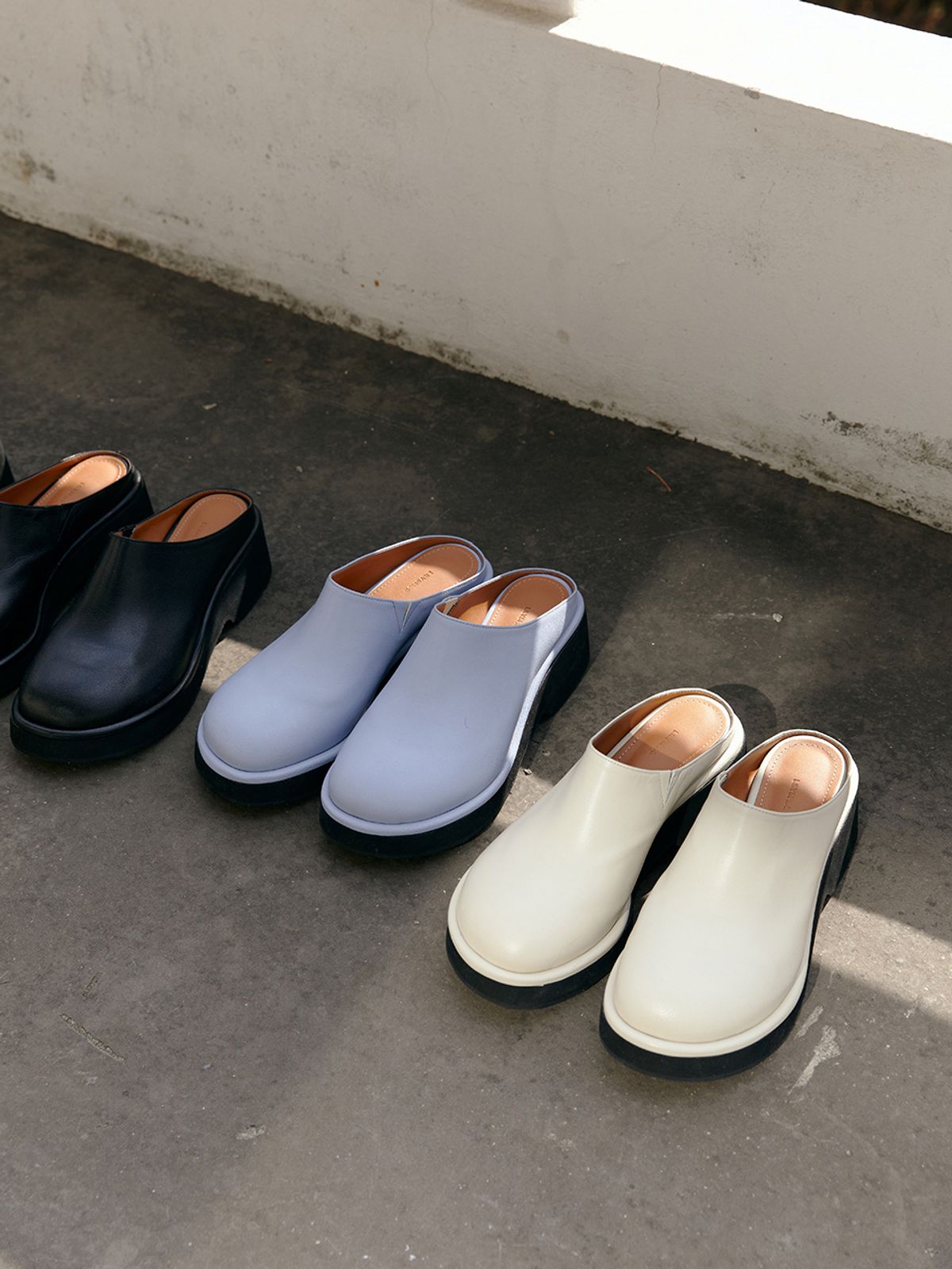 릴리슈(LILYSHOE) sand mule_4 color