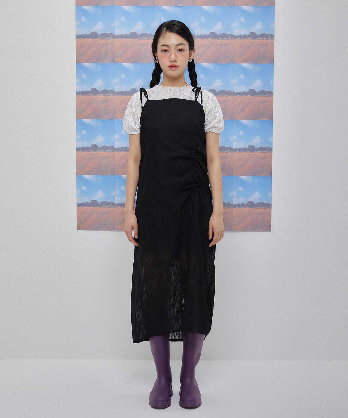 딜라이디(DELIDI) Muesli dress (black)