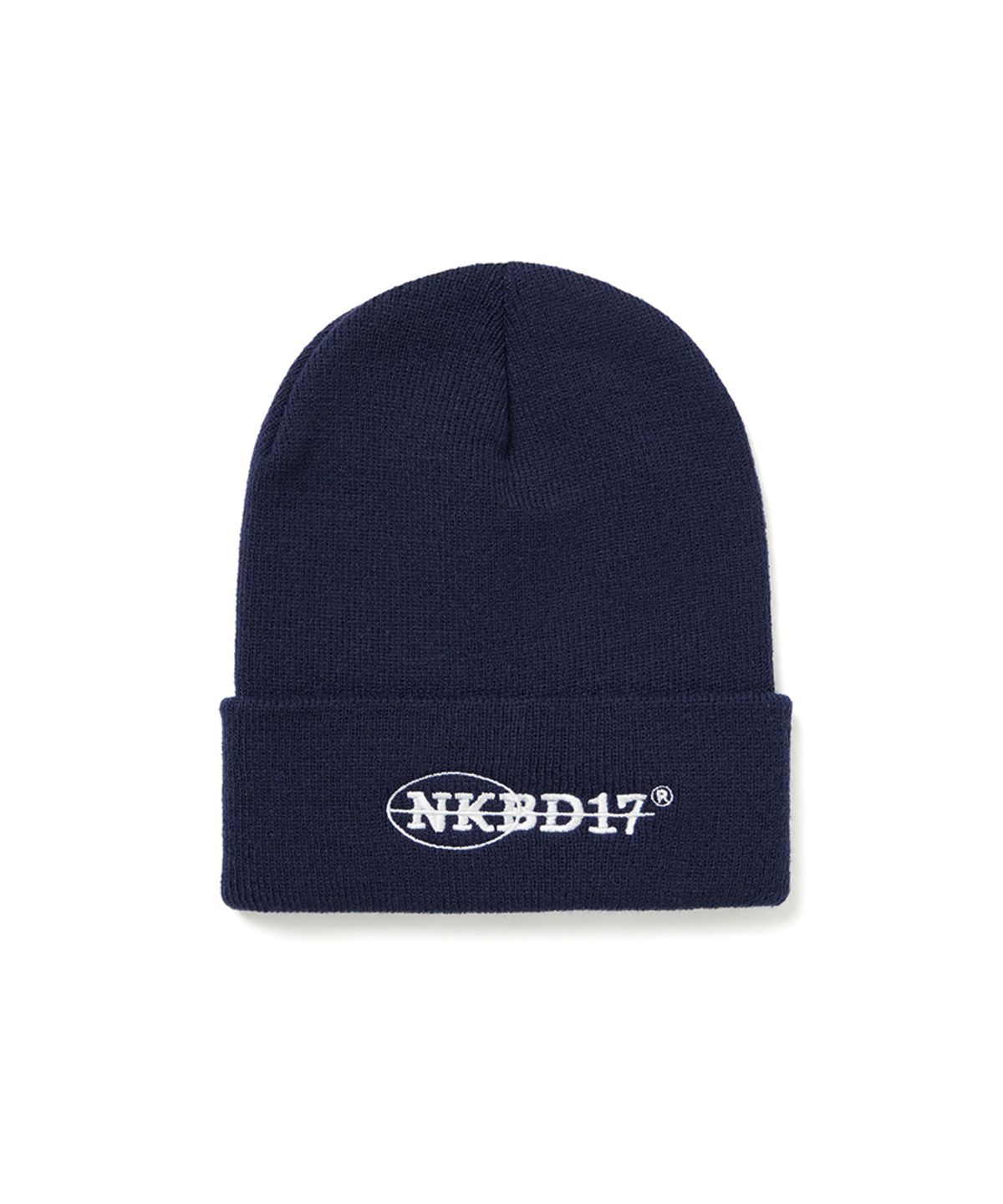 네이키드블러드(NAKEDBLOOD) 오리지널 로고 비니 [NAVY]