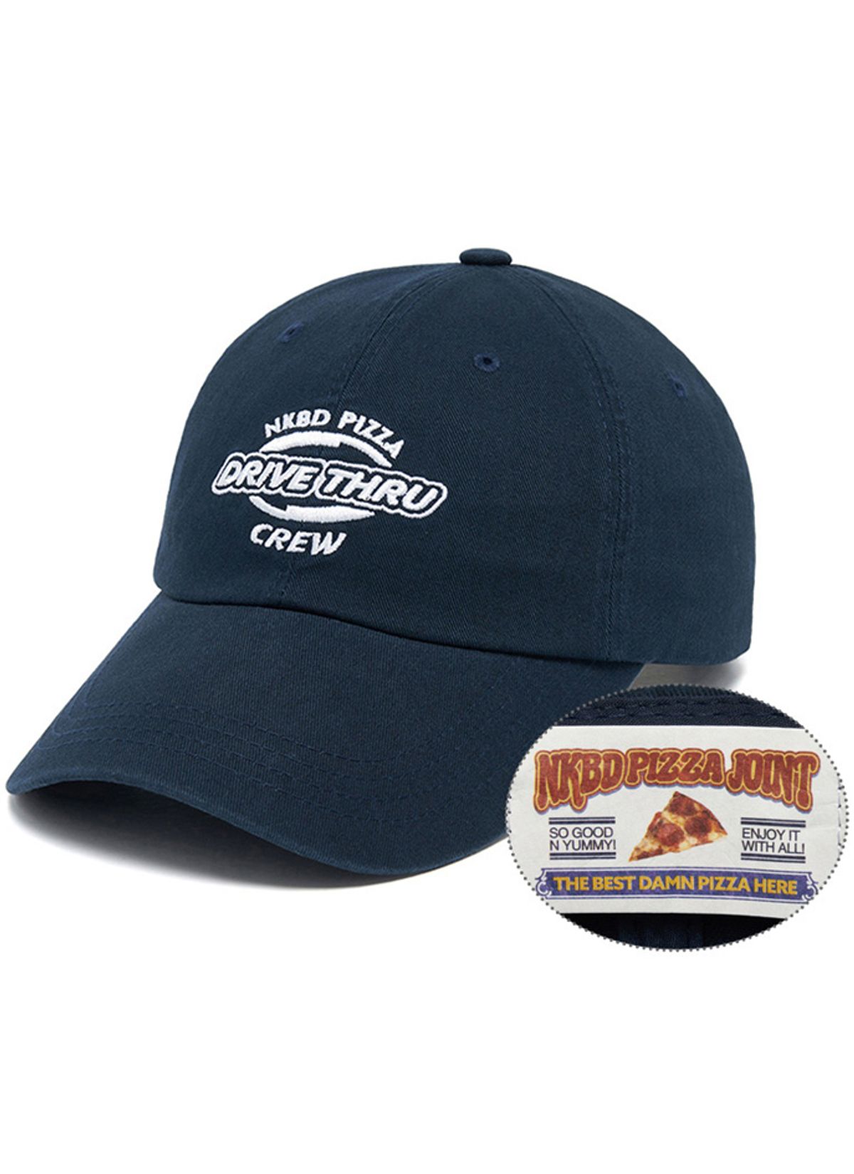 네이키드블러드(NAKEDBLOOD) NKBD Drive-Thru Crew Cap [NAVY]