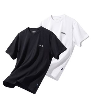 [2PACK] 쿨코튼 스몰아치 티셔츠_블랙