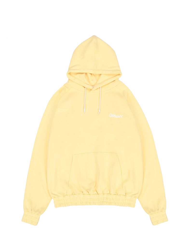 SMALL LOGO HOODIE (LIGHT YELLOW)