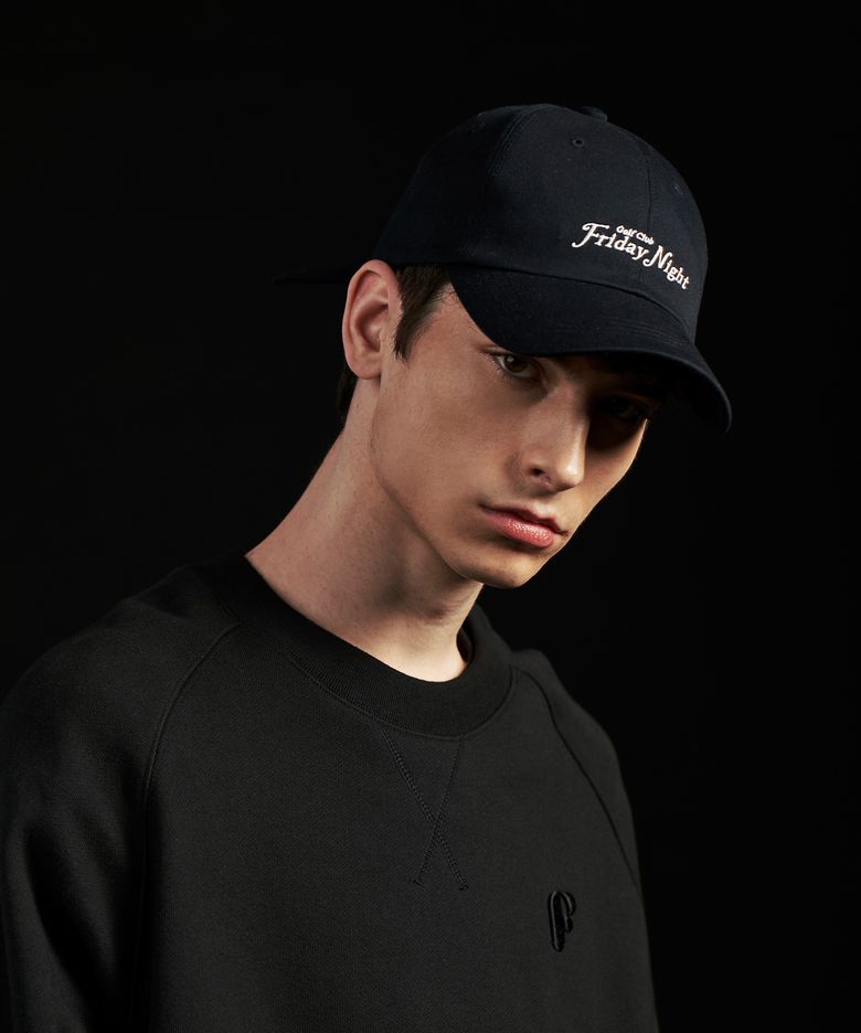 FRIDAY NIGHT 로고 볼캡(Navy)