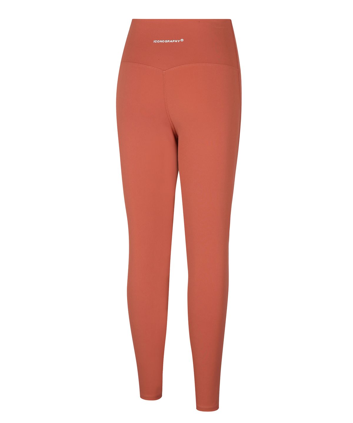 아이코노그라피(ICONOGRAPHY) NYLON 3D 450G CREORA LEGGINS SCARLETL