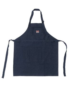 오리지널 캔버스 에이프런 데님