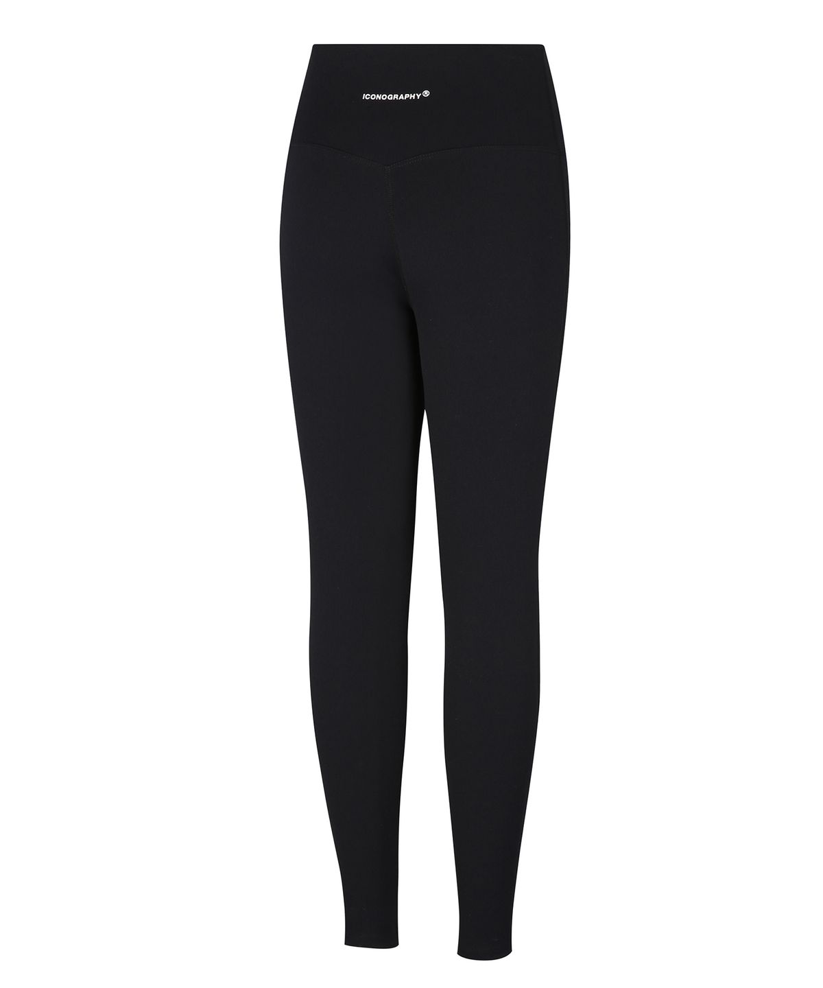 아이코노그라피(ICONOGRAPHY) NYLON 3D 450G CREORA LEGGINS BK