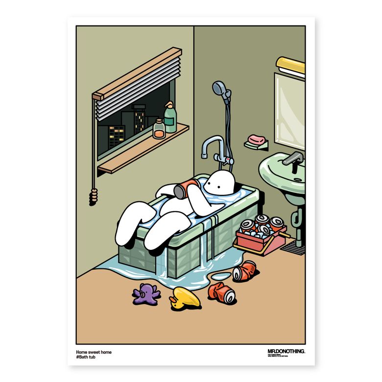 A3 포스터 - Bath tub