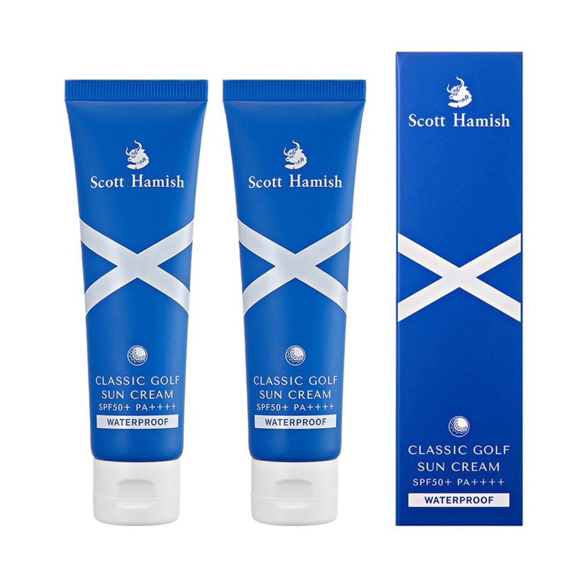 스콧해미쉬(SCOTT HAMISH) 클래식 골프 선크림 SPF50+ PA++++ 2종 기획 세트