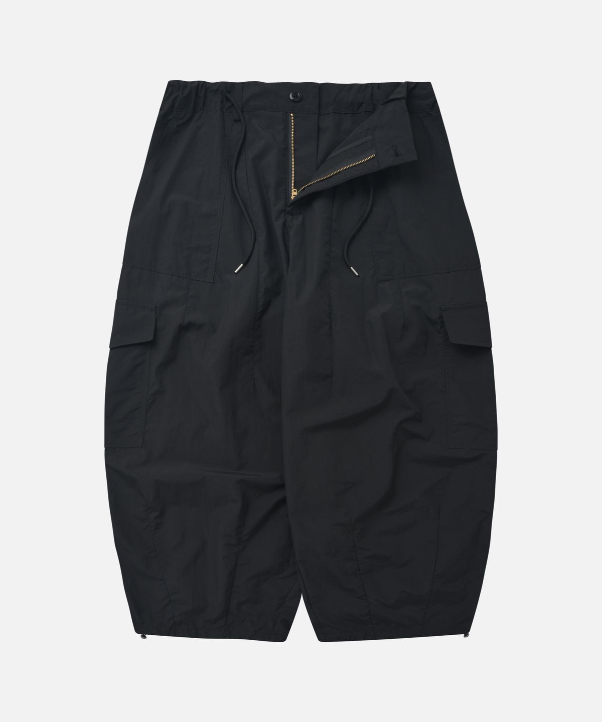 프리즘웍스(FRIZMWORKS) NYLON CARGO BALLOON PANTS _ BLACK
