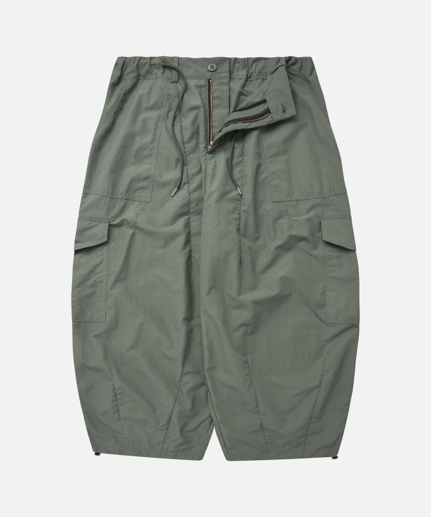 MUSINSA | FRIZMWORKS NYLON CARGO BALLOON PANTS _ OLIVE