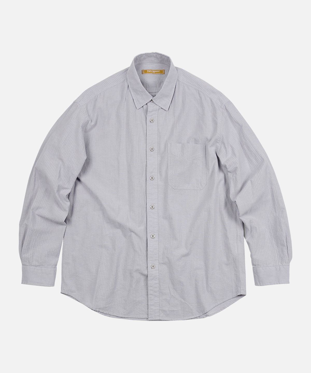 프리즘웍스(FRIZMWORKS) OG DOBBY WEAVE SEERSUCKER SHIRT _ GRAY