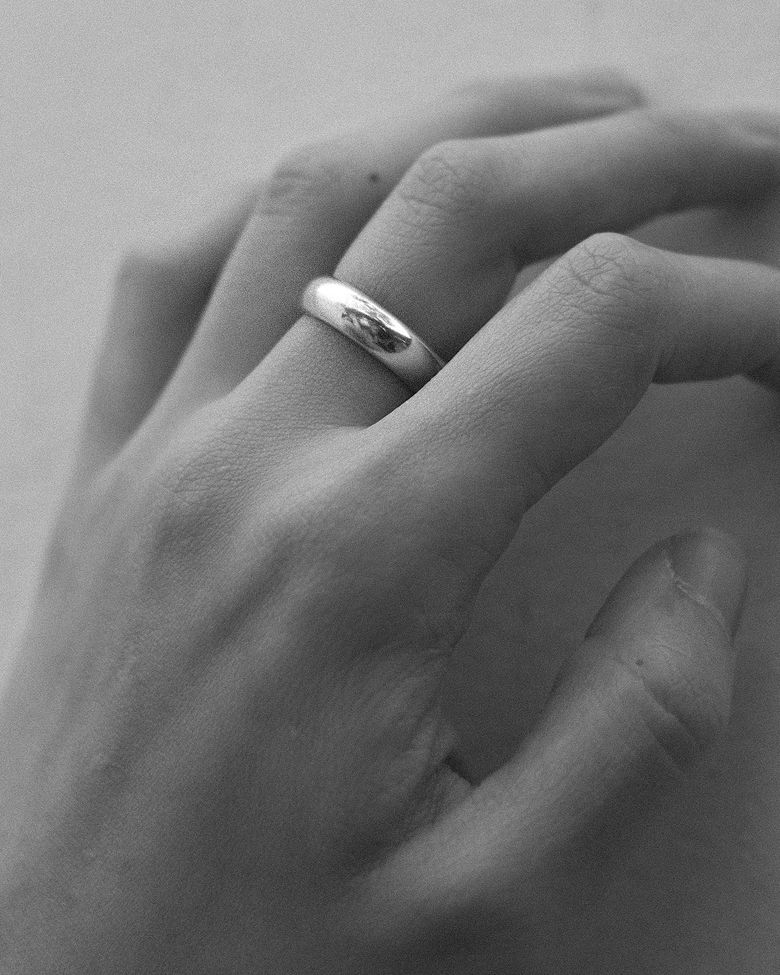Band Ring (silver925)(2color)