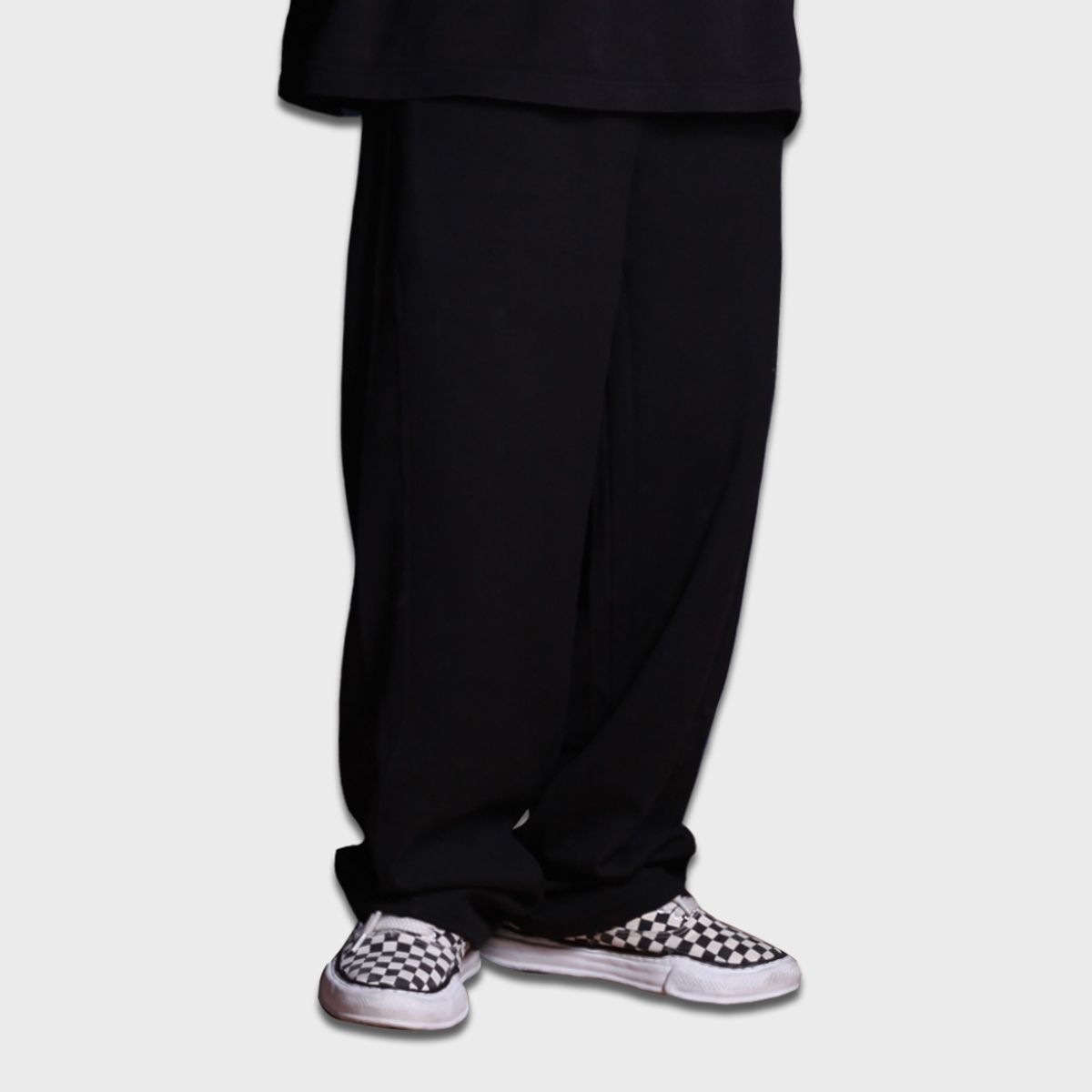 리스펙트(RESPECT) twisted sweat pants (black)