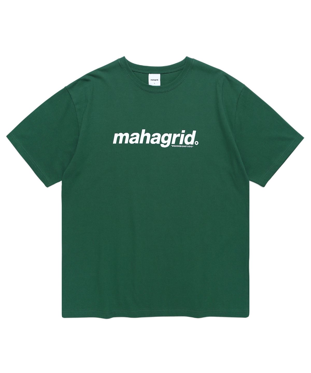 마하그리드(MAHAGRID) BASIC LOGO TEE GREEN(MG2CMMT502A)