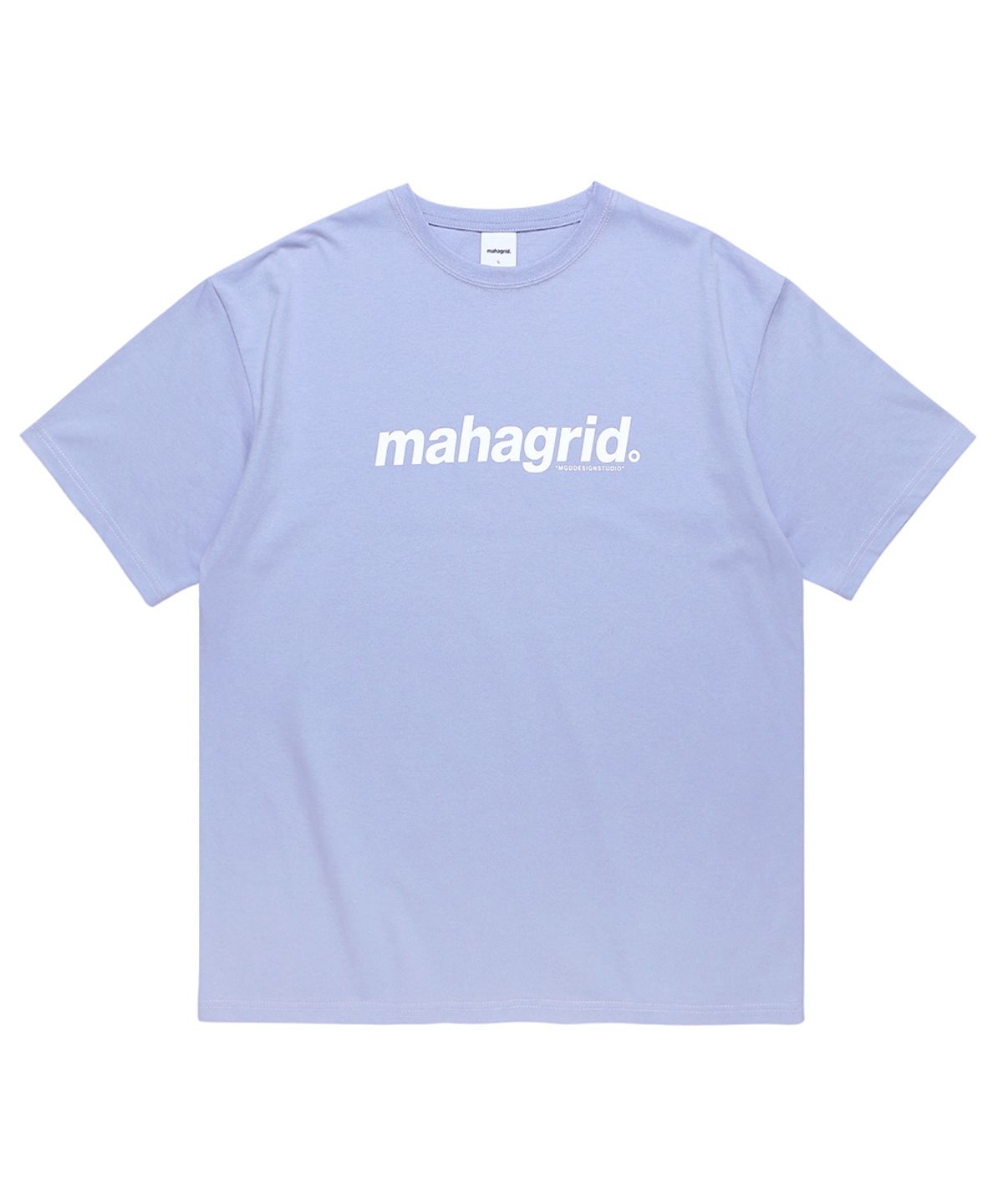 마하그리드(MAHAGRID) BASIC LOGO TEE PURPLE(MG2CMMT502A)
