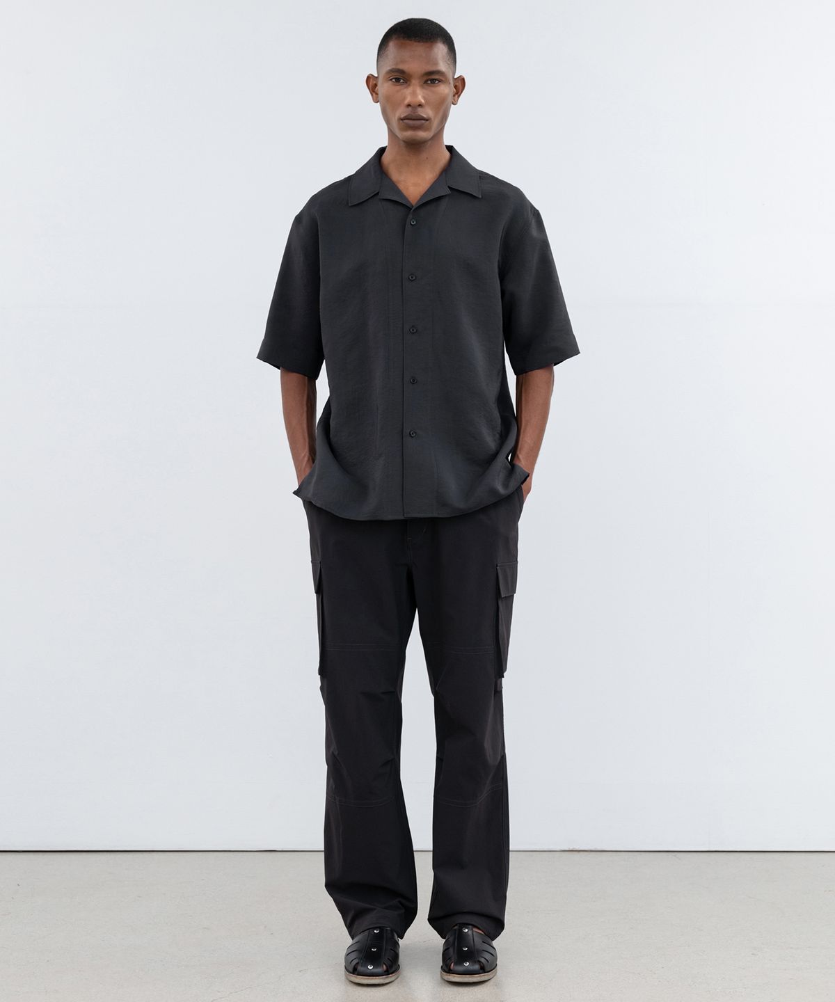 인사일런스(INSILENCE) CORDURA 카고 팬츠 BLACK