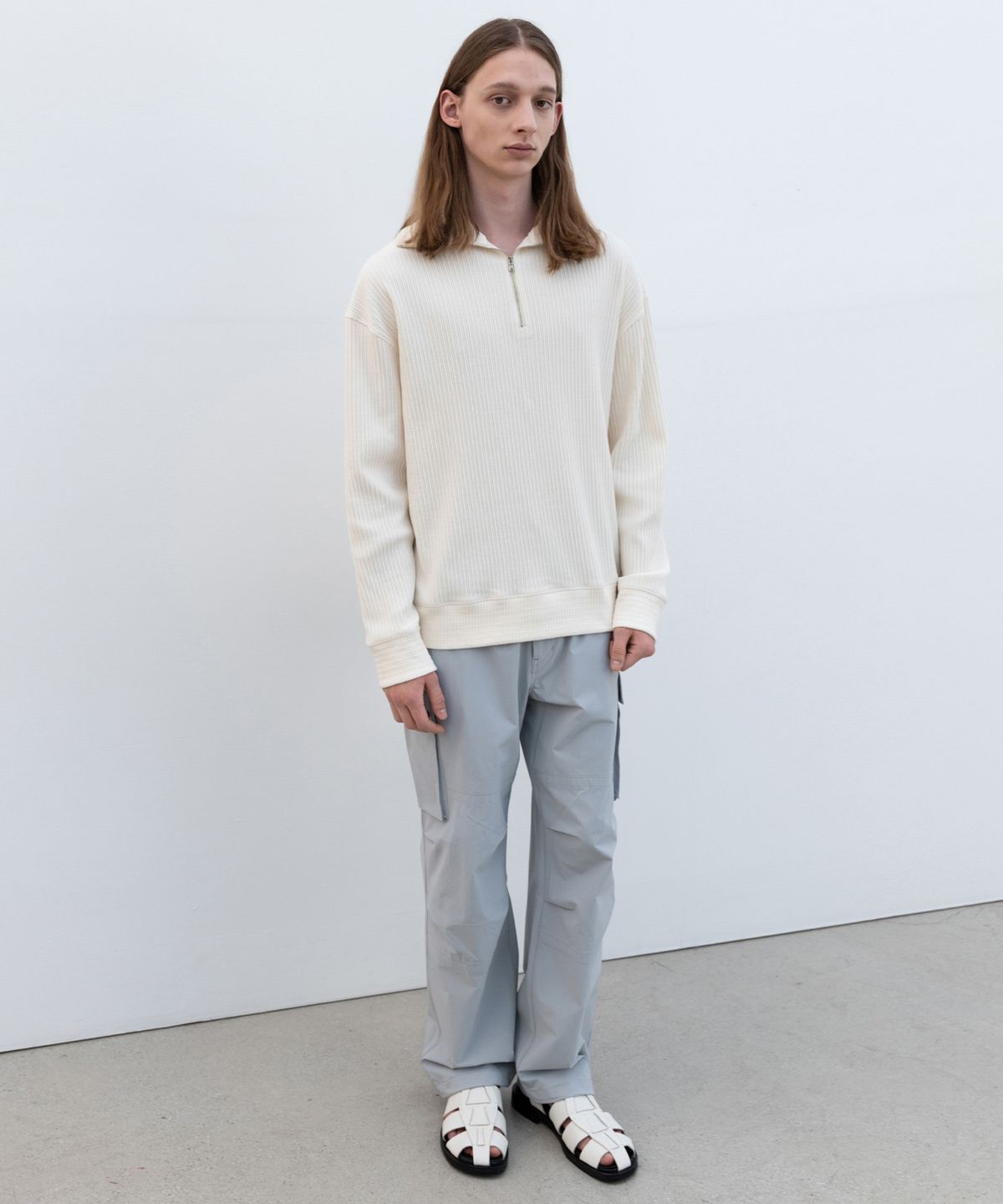 인사일런스(INSILENCE) CORDURA 카고 팬츠 GREY BLUE