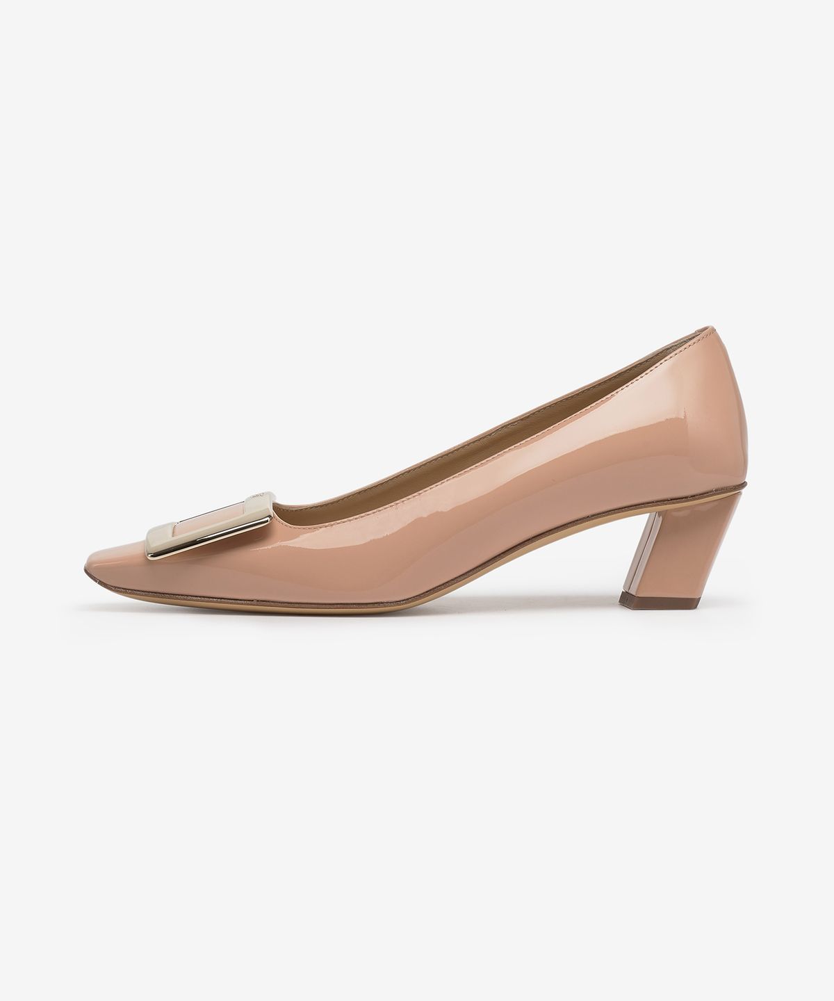 로저비비에(ROGERVIVIER) 벨 비비에 메탈 버클 펌프스 - 핑크 / RVW00600920D1PM006