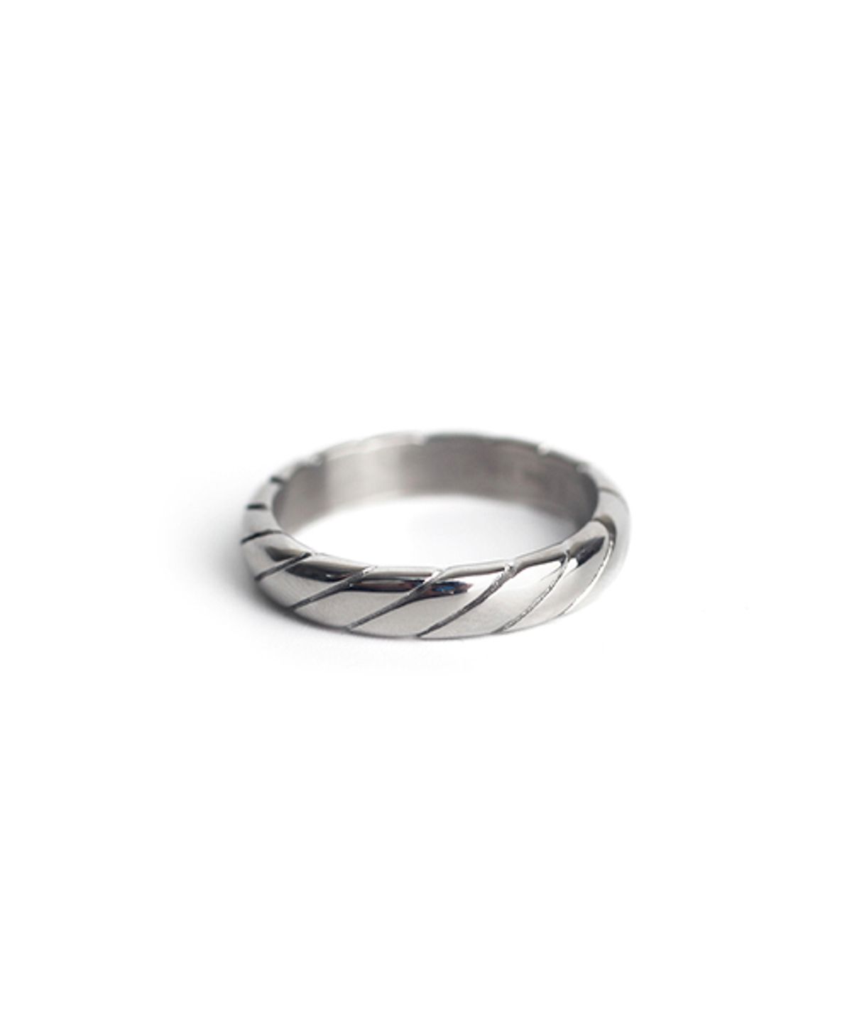 스칼렛또블랙(SCALETTOBLACK) JB050 Twist texture ring