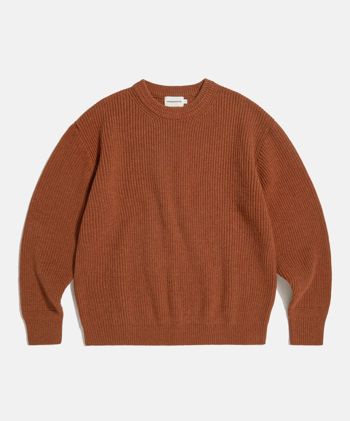 에스피오나지(ESPIONAGE) Miller Knit Sweater Burnt Orange