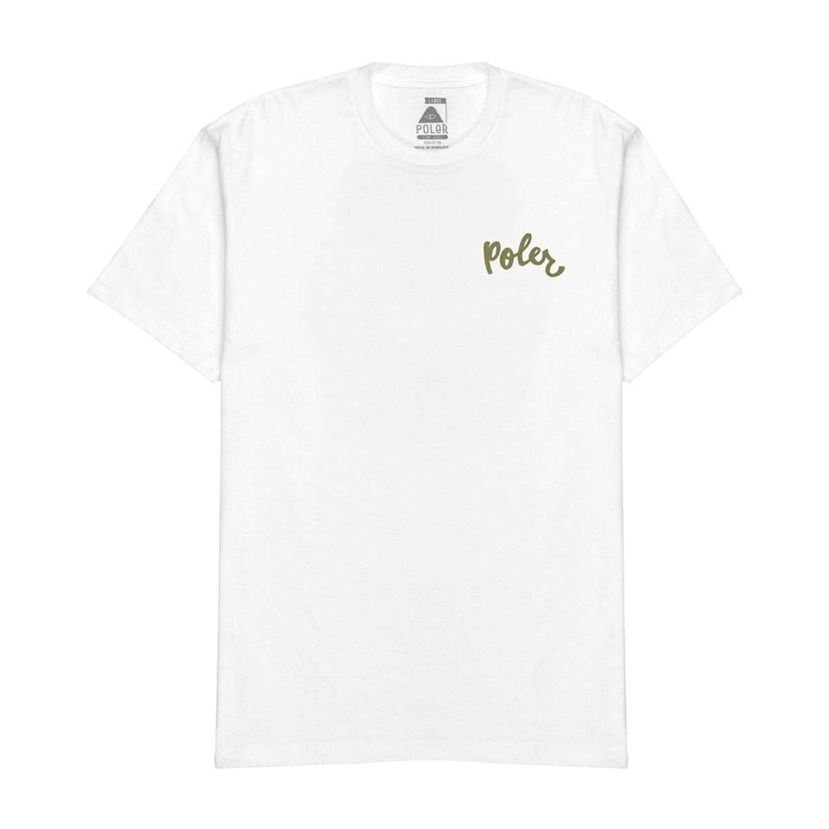 폴러스터프(POLERSTUFF) POPPY TEE WHITE 반팔티